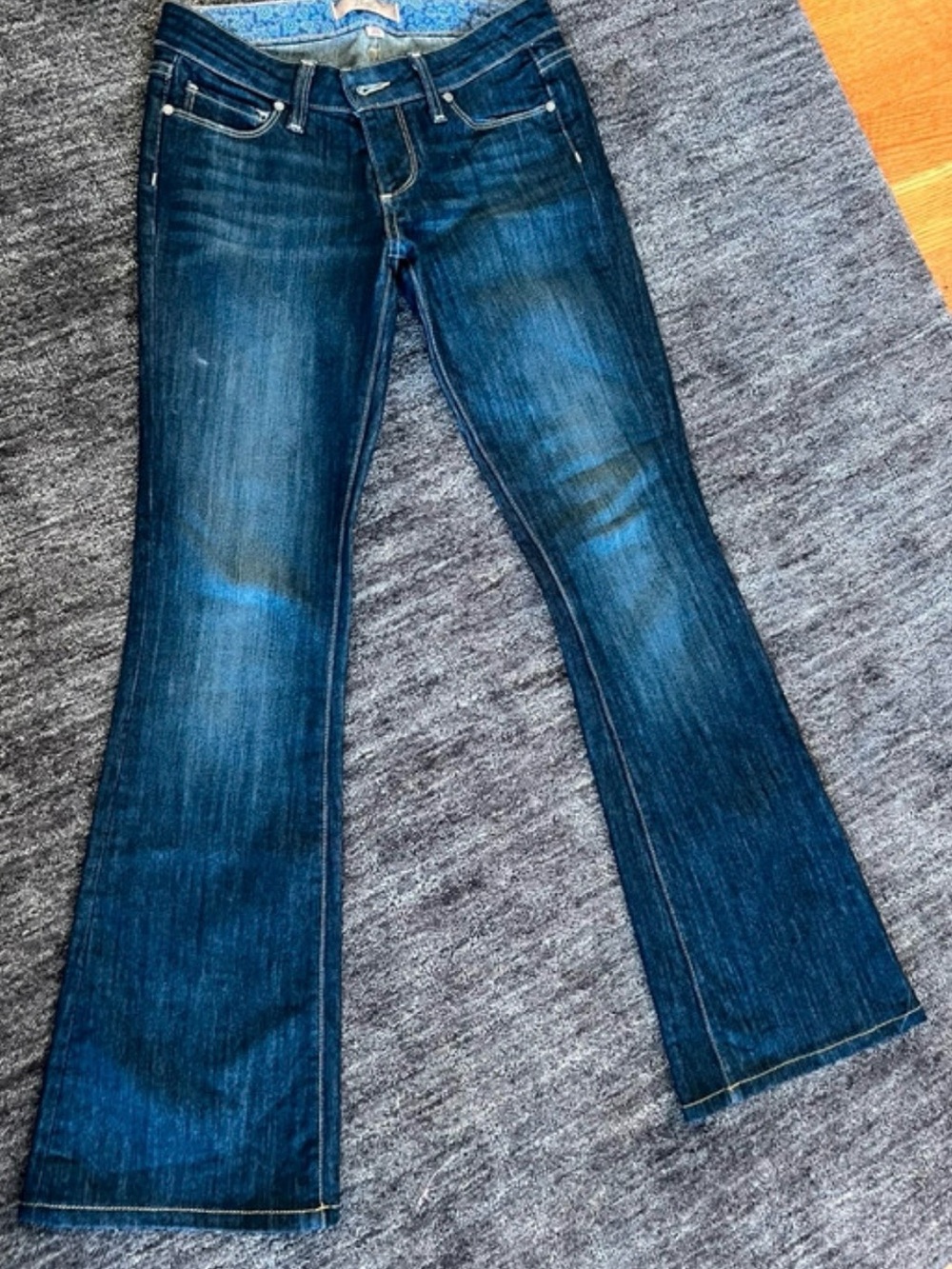 Paige Hollywood Hills Bootcut Petite Jeans